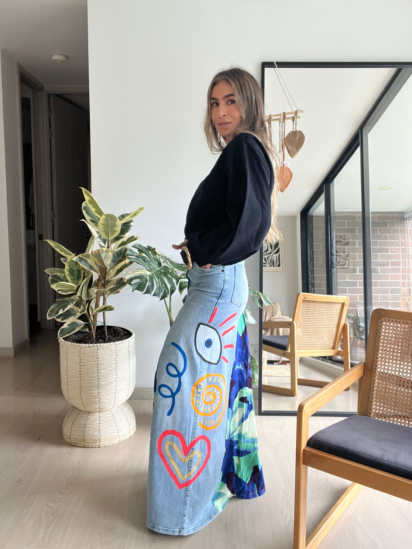 Falda Corazón
