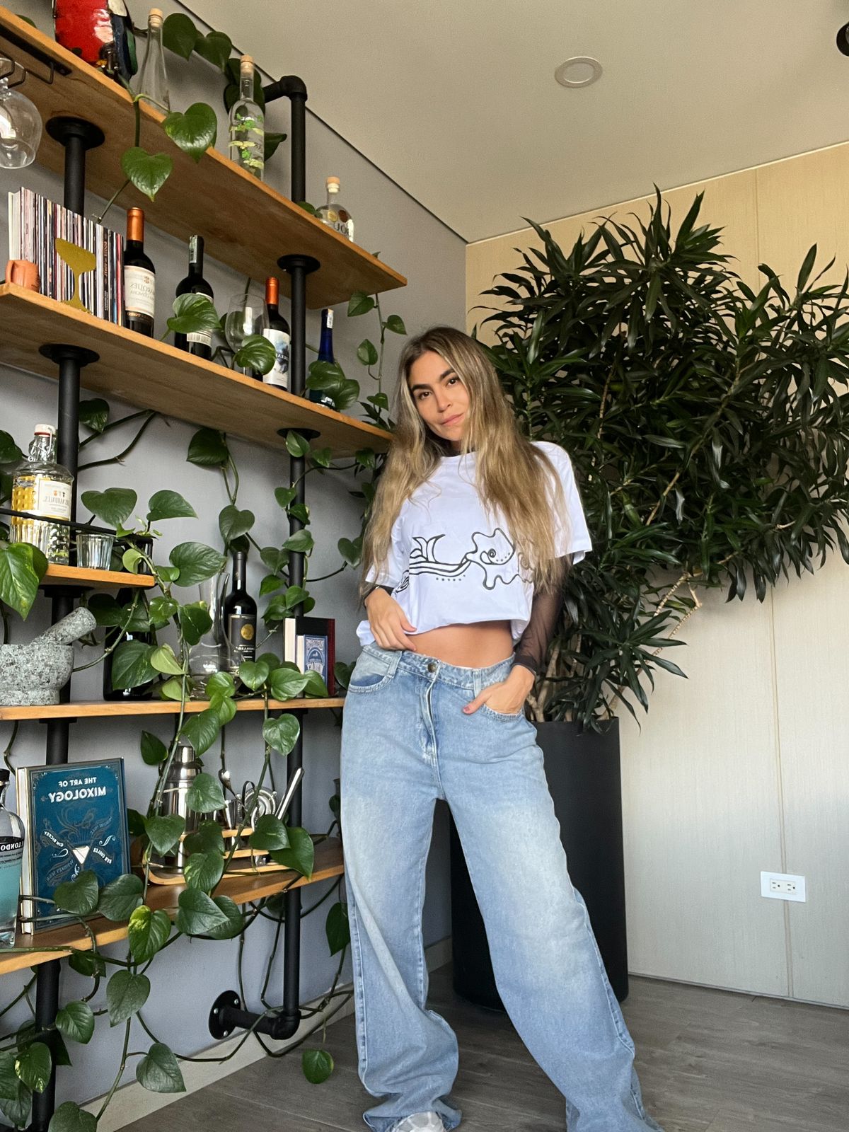 Camiseta Flora