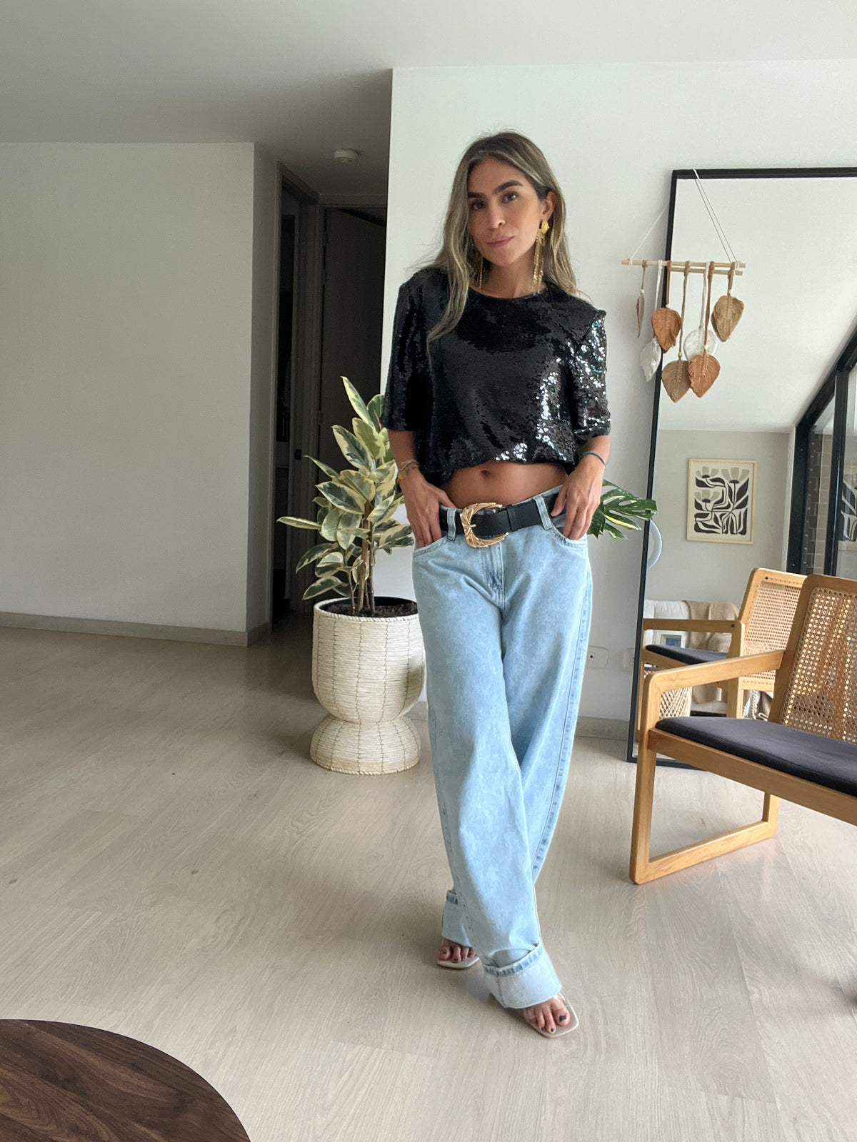 Camisa Lentejuela