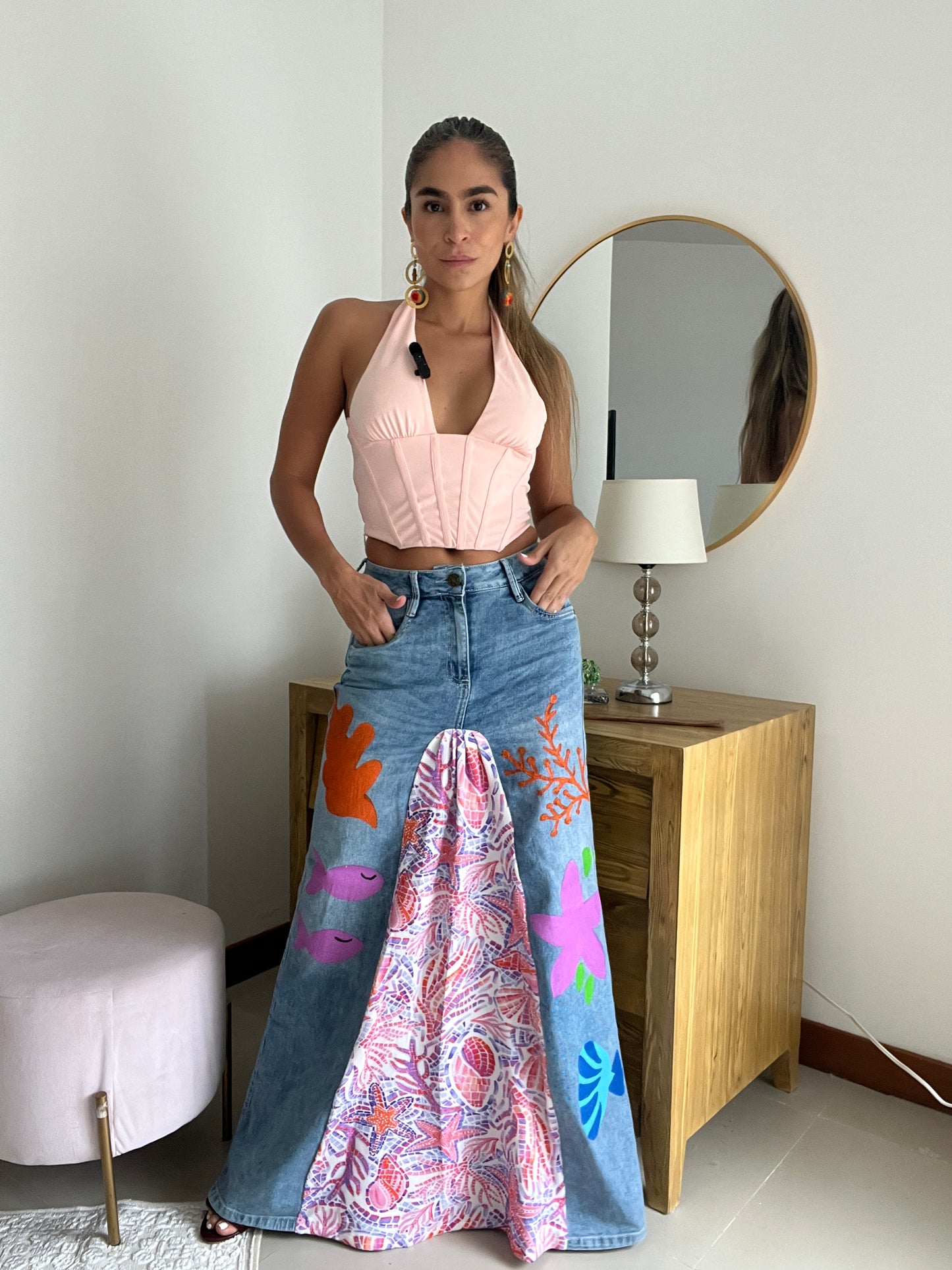 Falda océano