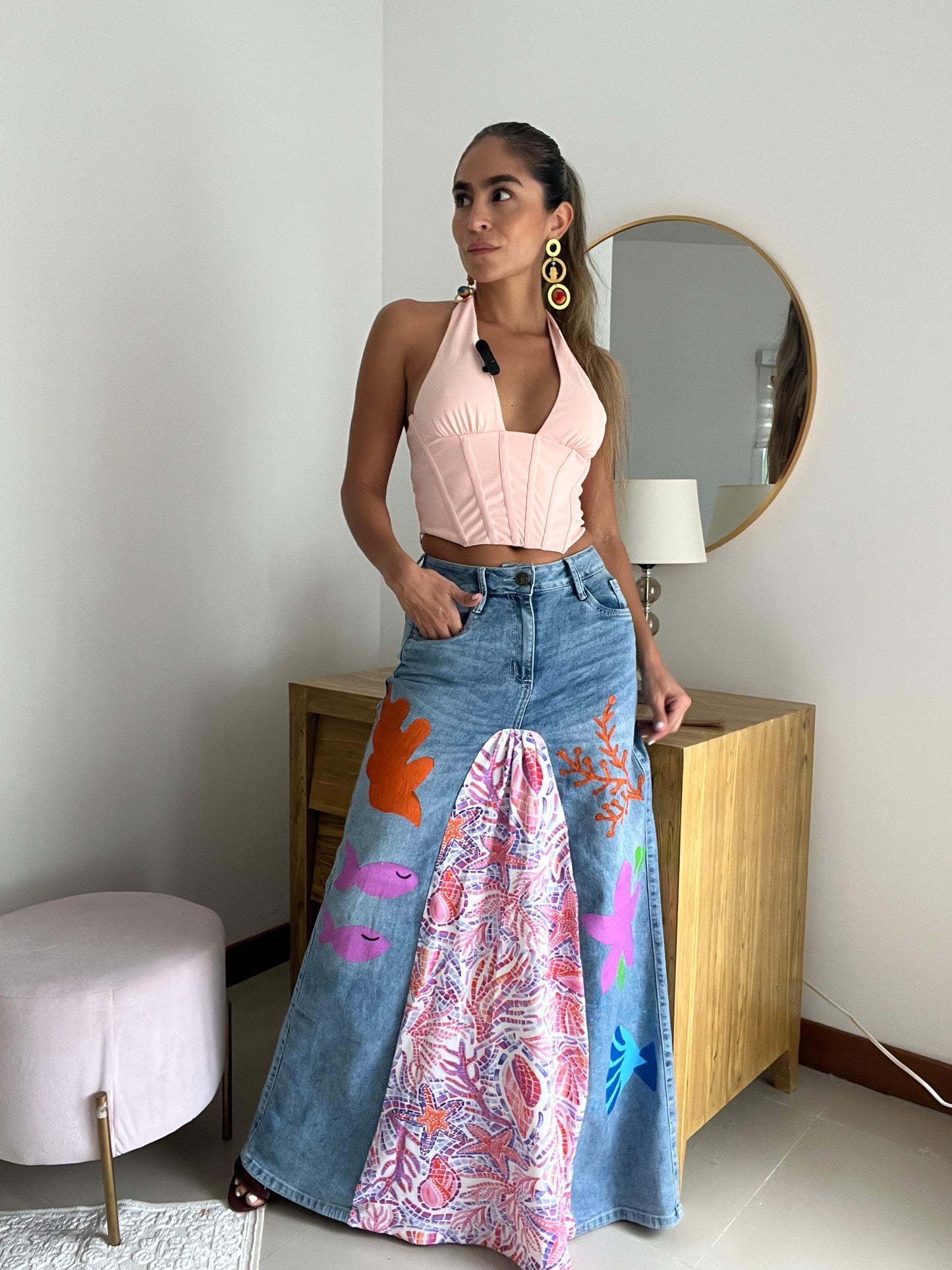Falda océano
