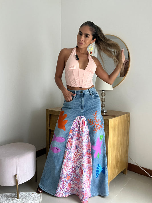 Falda océano