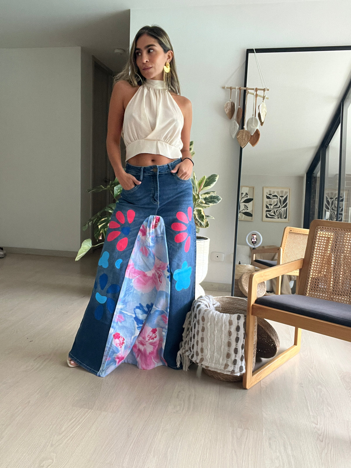 Falda Rosa Adela
