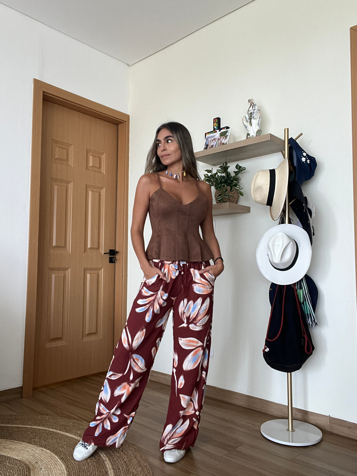 Pants floral