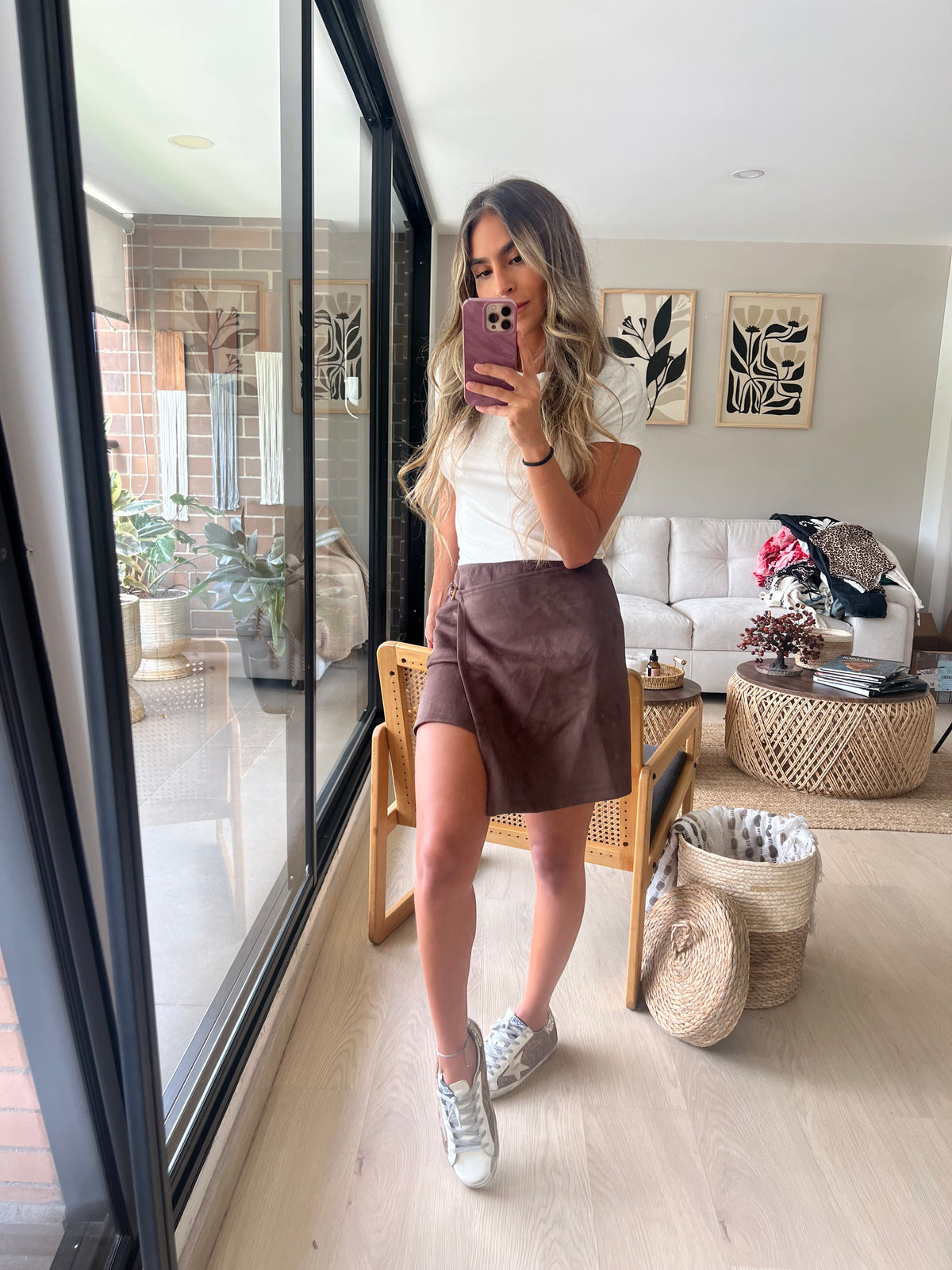Falda -short Siena