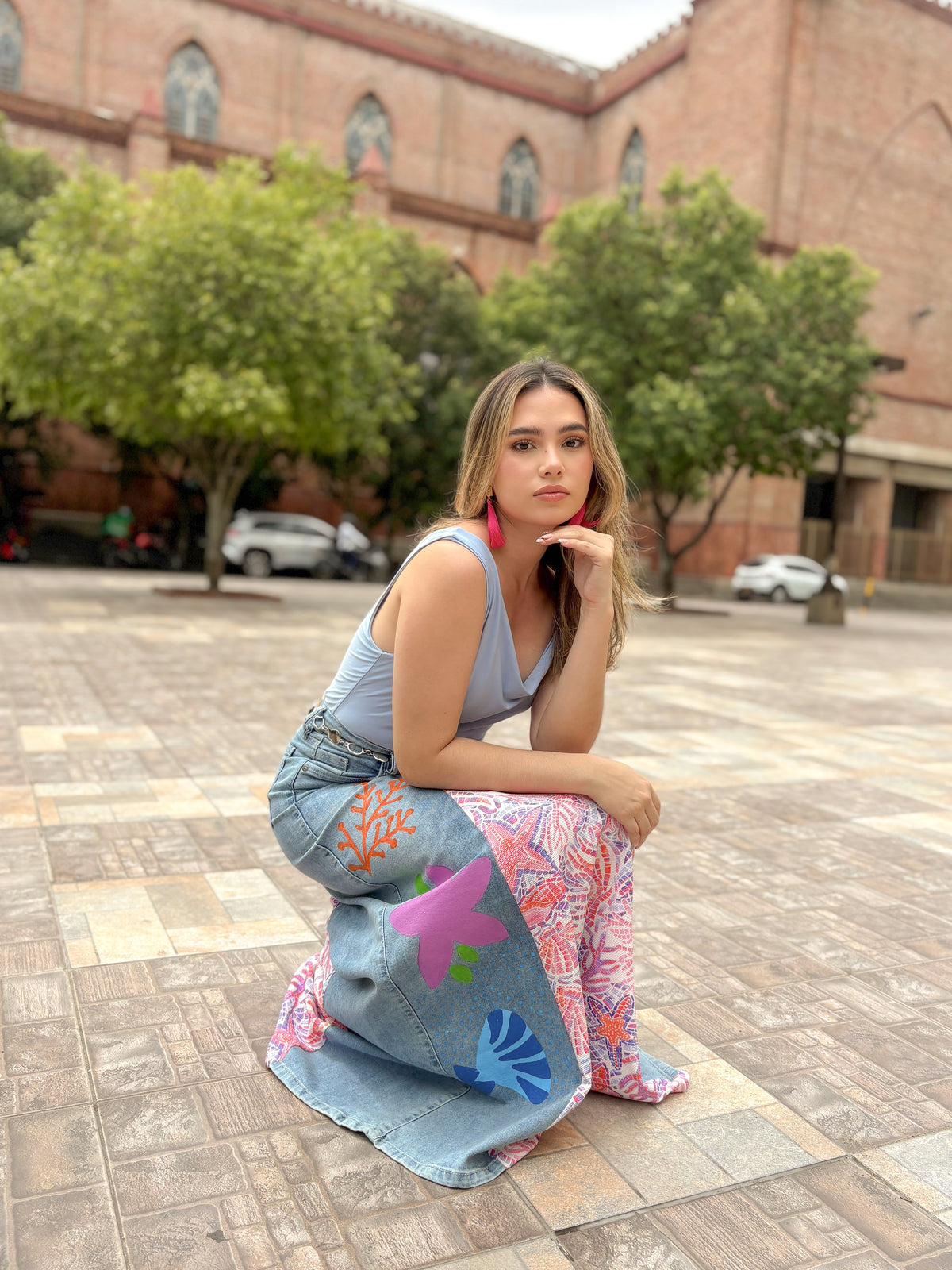 Falda océano