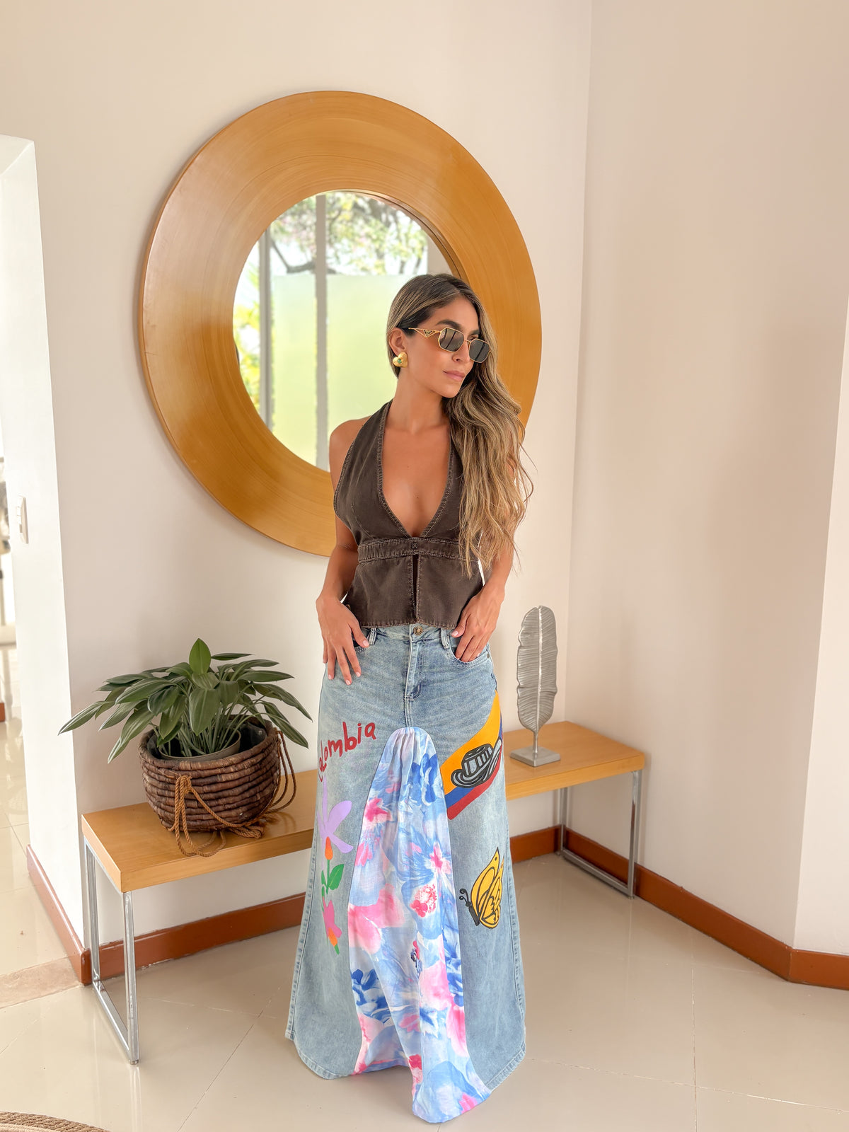 Falda Colombia