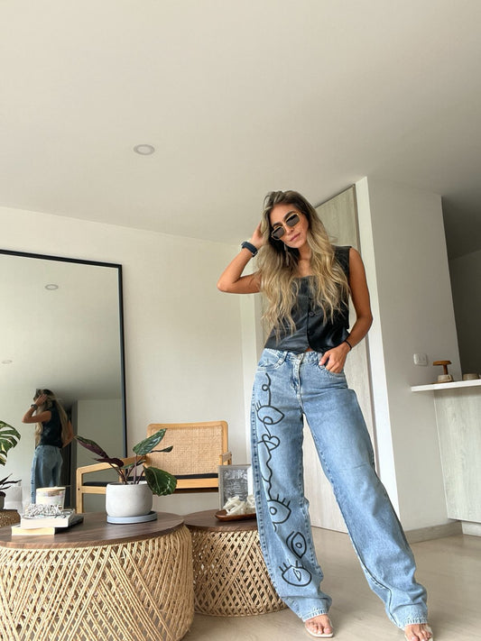 Balloon Jeans pintados