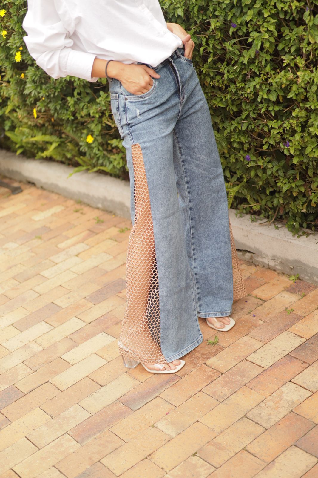 Pants Intervenido malla