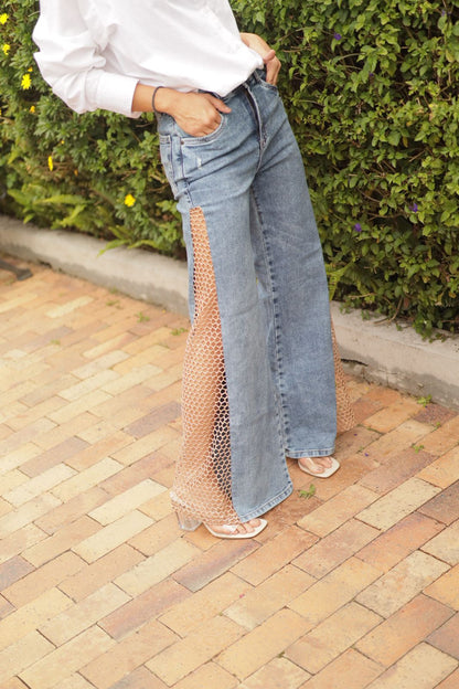 Pants Intervenido malla